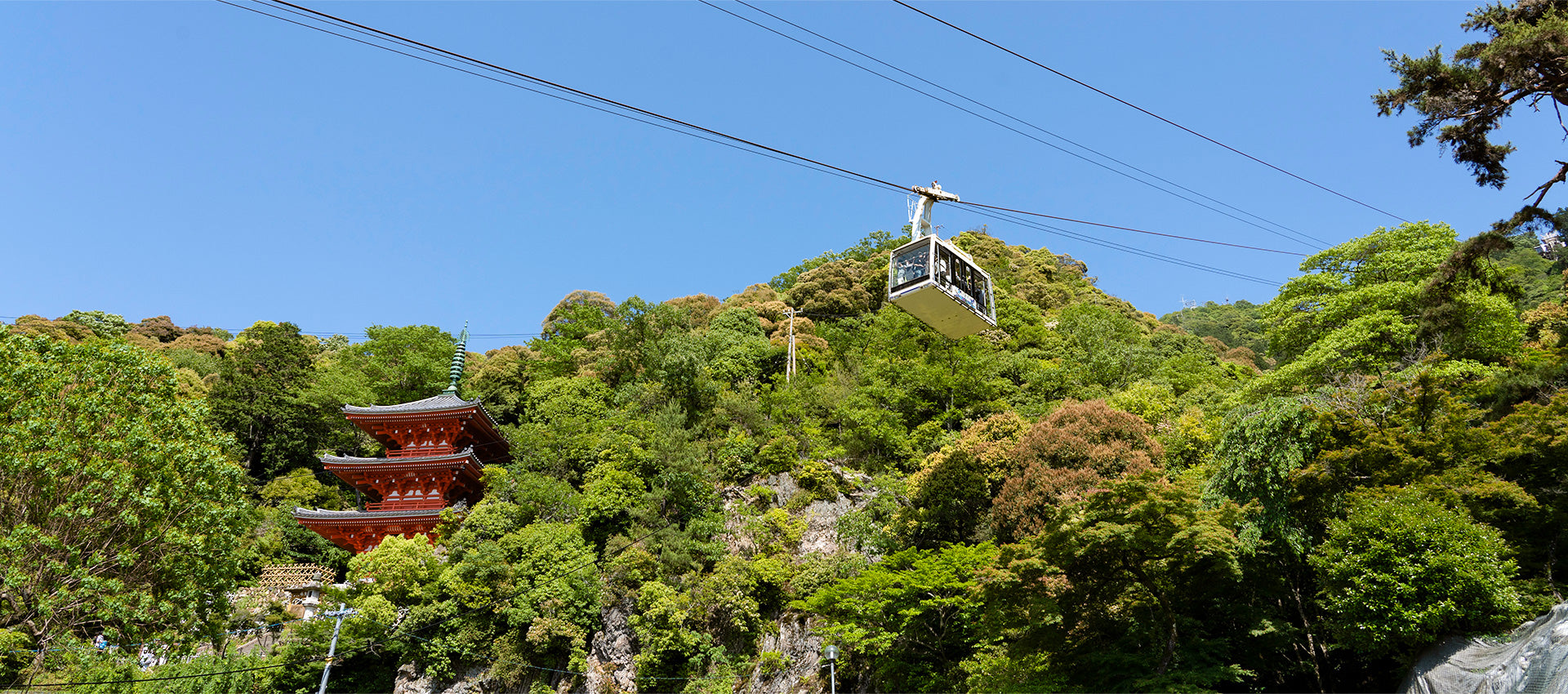 ぎふ金華山ロープウェー | 岐阜城やリス村へのアクセスにも